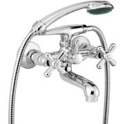 Bateria wannowa ścienna z zestawem prysznicowym 5908212087695