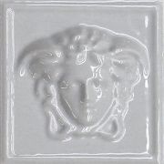 Versace Ceramics MEDUSA 3D GRIGIO 10  x 10 NATURALE /1szt/