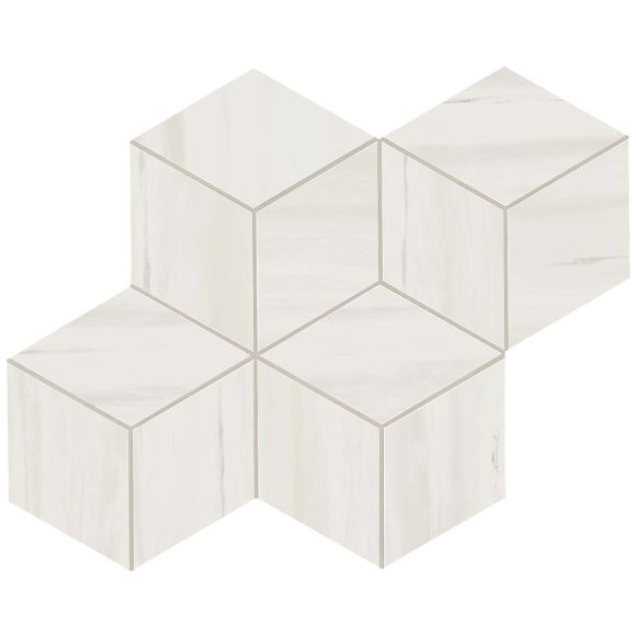 Atlas Concorde Marvel Bianco Dolomite Mosaico Esag. 30x35 Lappato /0,42m2/