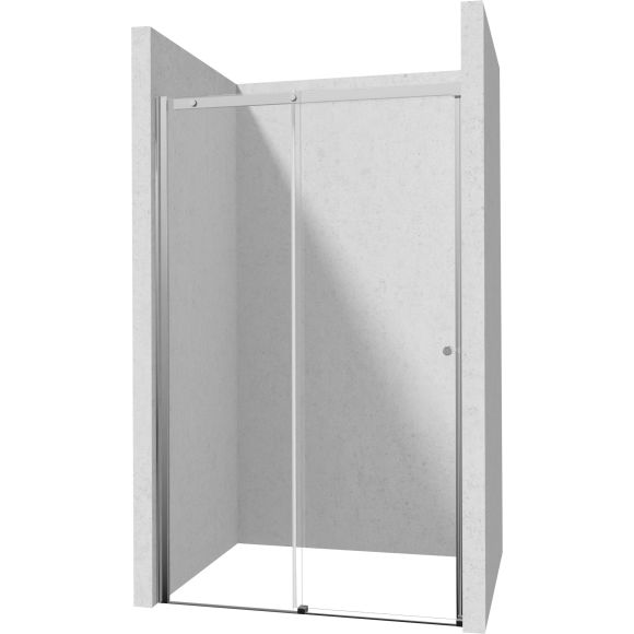 Drzwi prysznicowe 110 cm - przesuwne