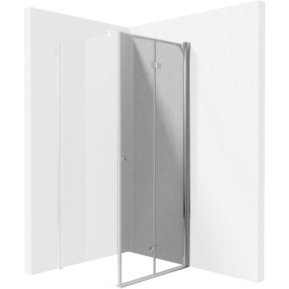 Drzwi prysznicowe systemu Kerria Plus 70 cm - składane 5907650810674