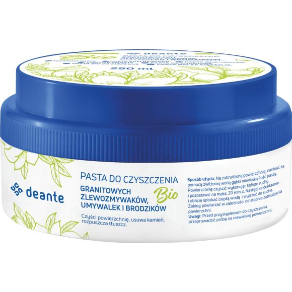 Pasta do czyszczenia zlewozmywaków, umywalek i brodzików granitowych - 250 ml