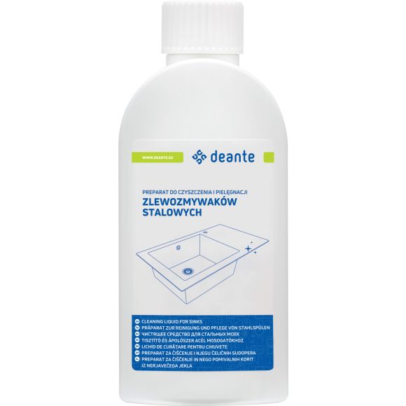 Preparat do czyszczenia i pielęgnacji zlewozmywaków stalowych - 250 ml