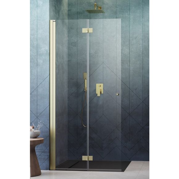 Nes Brushed Gold Walk-in KDD B