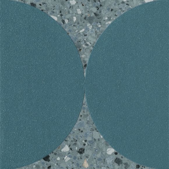 Dekor gresowy Funky blue 3 19,8x19,8 Gat.1