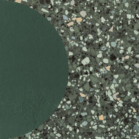Dekor gresowy Funky green 2 19,8x19,8 Gat.1