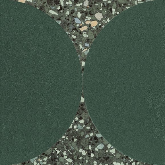 Dekor gresowy Funky green 3 19,8x19,8 Gat.1