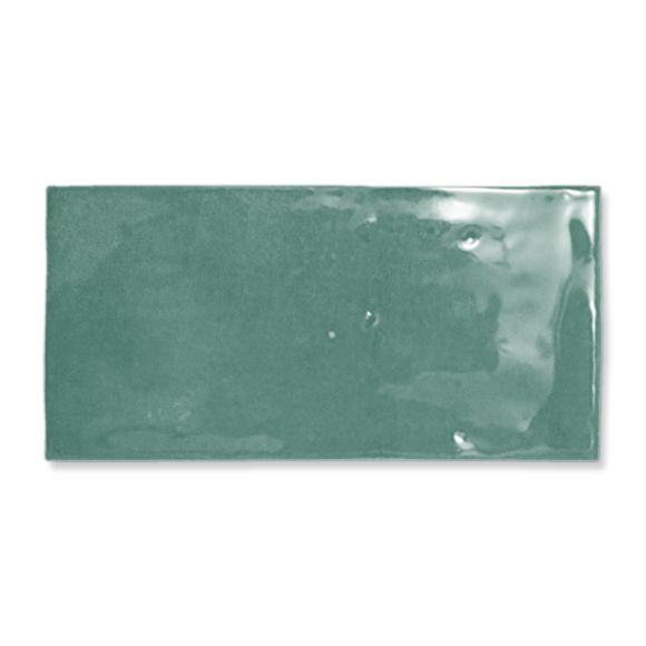 Wow Fez Bullnose  Emerald Gloss 3,5x12,5 /40szt/