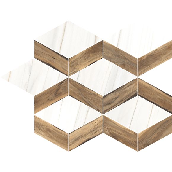 Rondine Sherwood Walnut Triangle 24x30