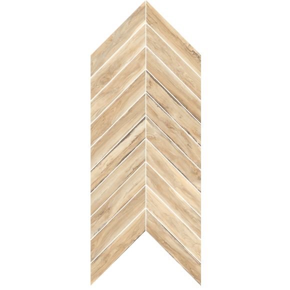 Rondine Sherwood Maple Chevron 24x50