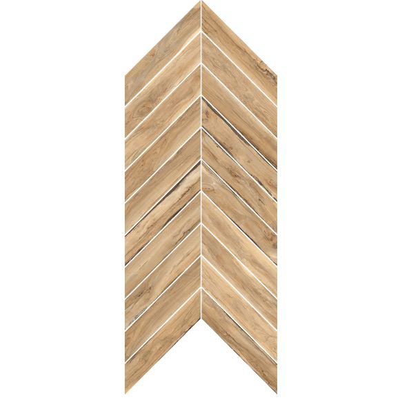 Rondine Sherwood Oak Chevron 24x50