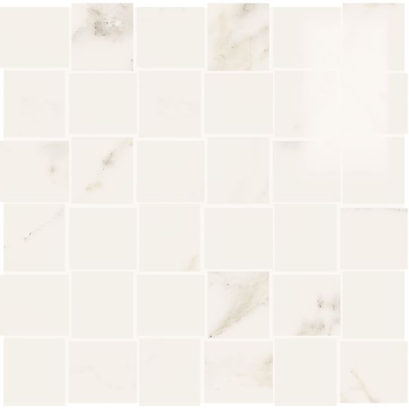 Panaria Trilogy Calacatta White Mosaico 30x30 Lux 9,5mm /0,3364m2/