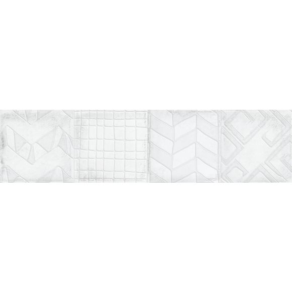 Cifre Alchimia Decor White Brillo 7,5x30 /0,50m2/