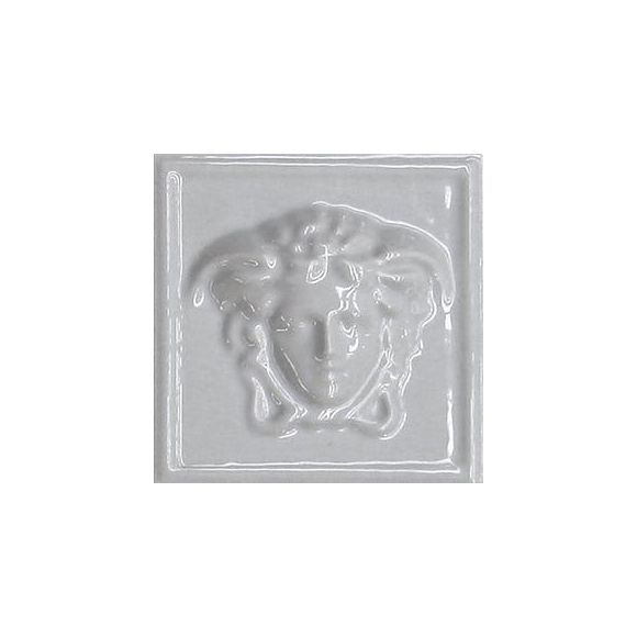Versace Ceramics MEDUSA 3D GRIGIO 10  x 10 NATURALE /1szt/