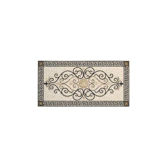 Versace Ceramics ROSONE MOS.WHITE-BLAC 78,9x158 NATURALE /1szt/