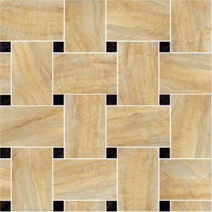 Versace Ceramics MOS.INTREC. ORO-NERO 29,1x29,1 LUX /0,3387m2/