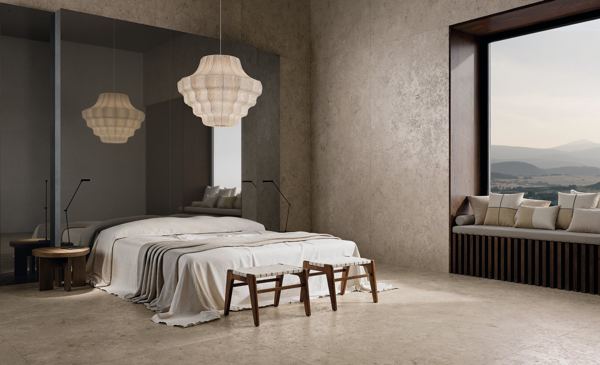 Fondovalle Jura Mood Natural i Reflex Platinum — sypialnia